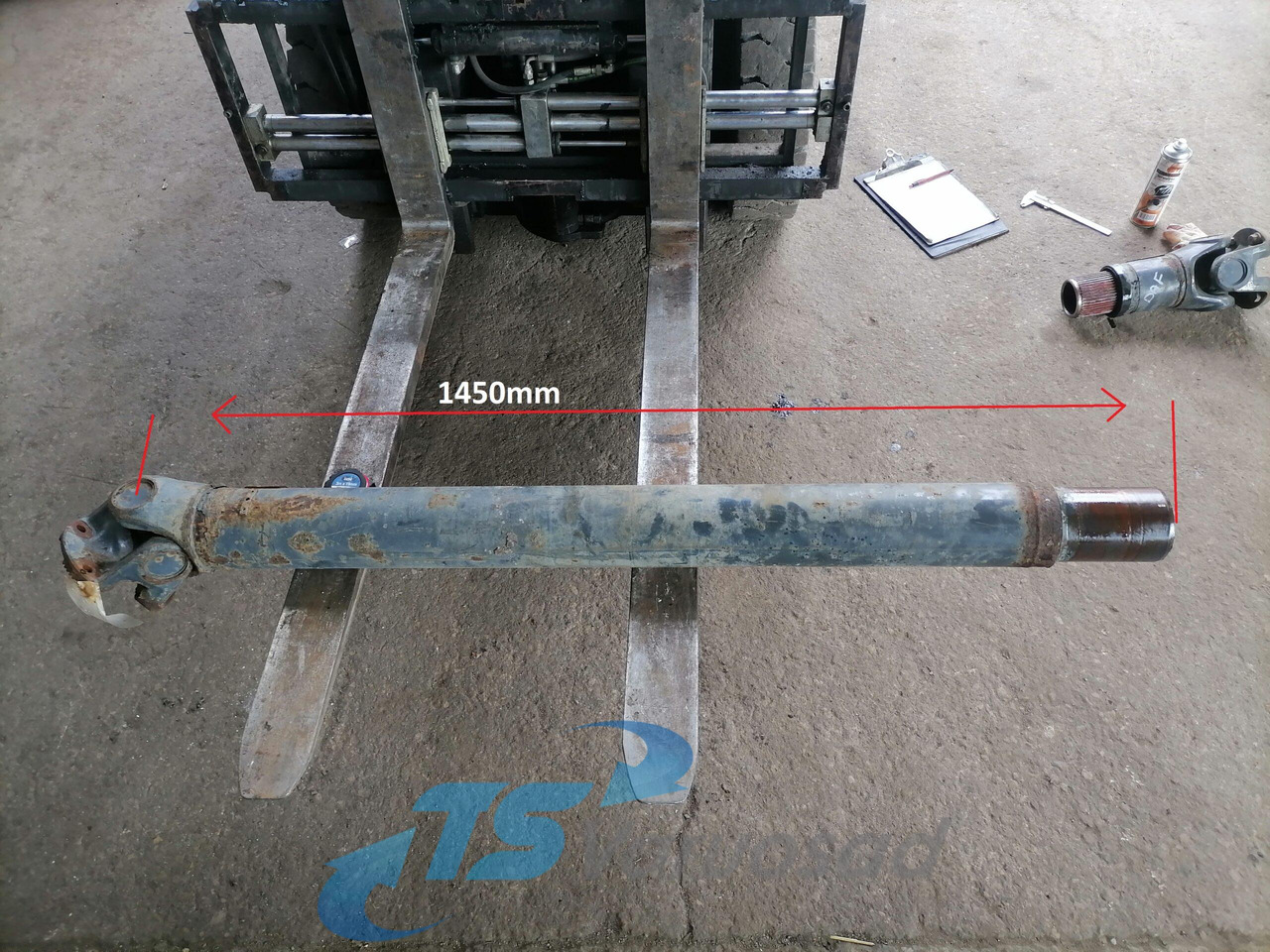 DAF Propeller shaft 12345 - Propeller shaft for Truck: picture 3 DAF Propeller shaft 12345 - Propeller shaft for Truck: picture 3