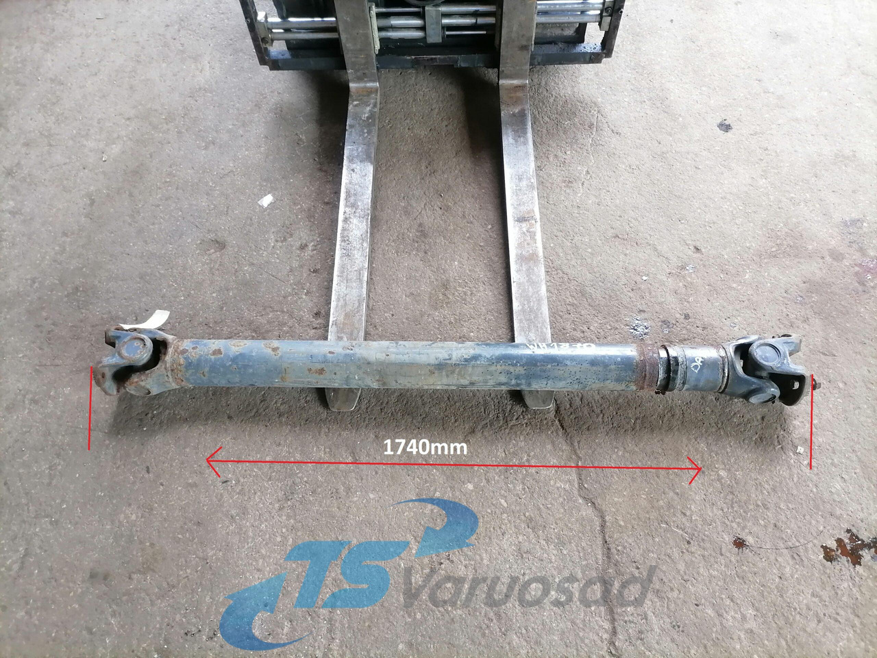 DAF Propeller shaft 12345 - Propeller shaft for Truck: picture 2 DAF Propeller shaft 12345 - Propeller shaft for Truck: picture 2