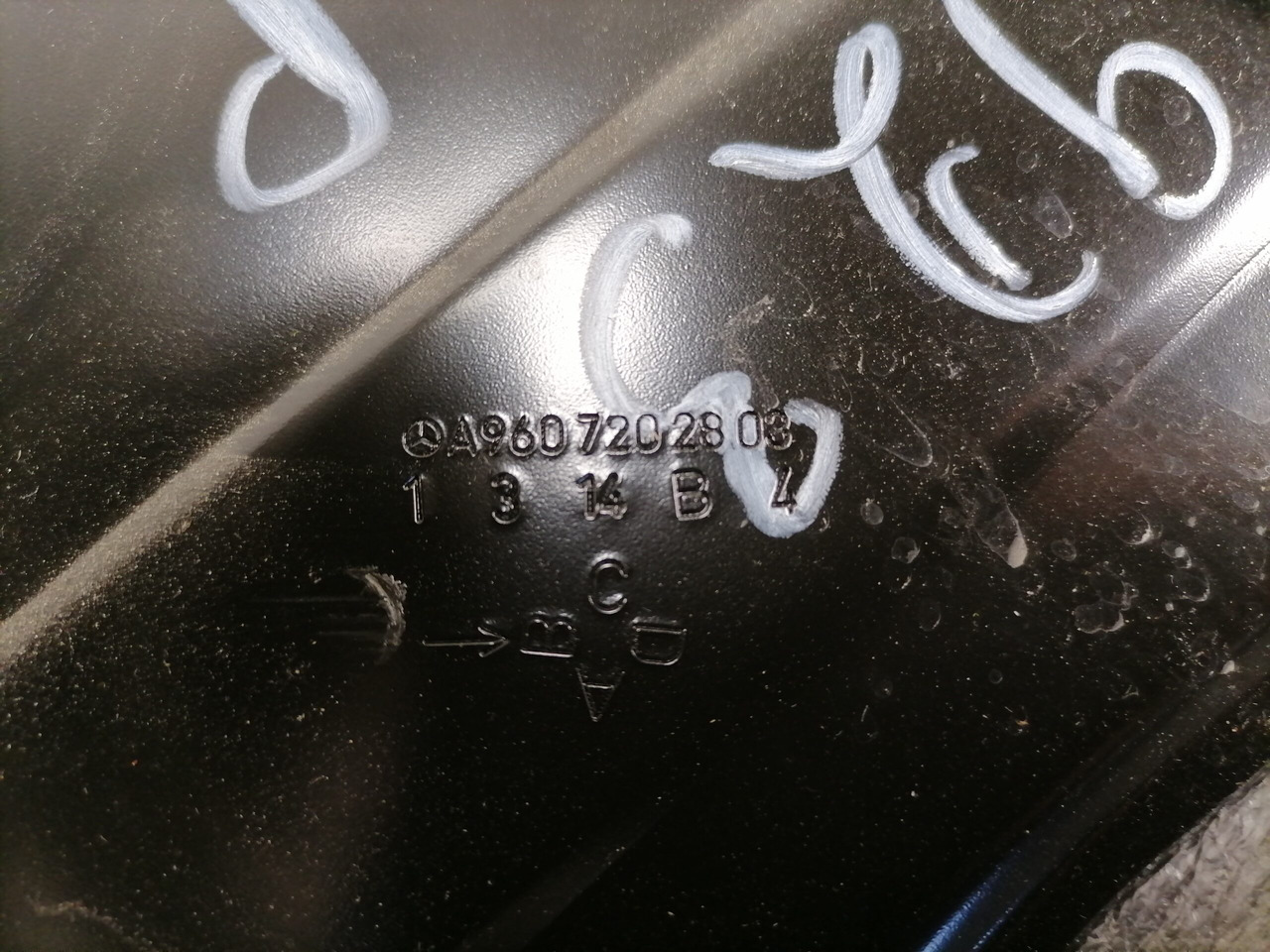 Mercedes-Benz Frame A9607202803 - Door and parts for Truck: picture 2 Mercedes-Benz Frame A9607202803 - Door and parts for Truck: picture 2