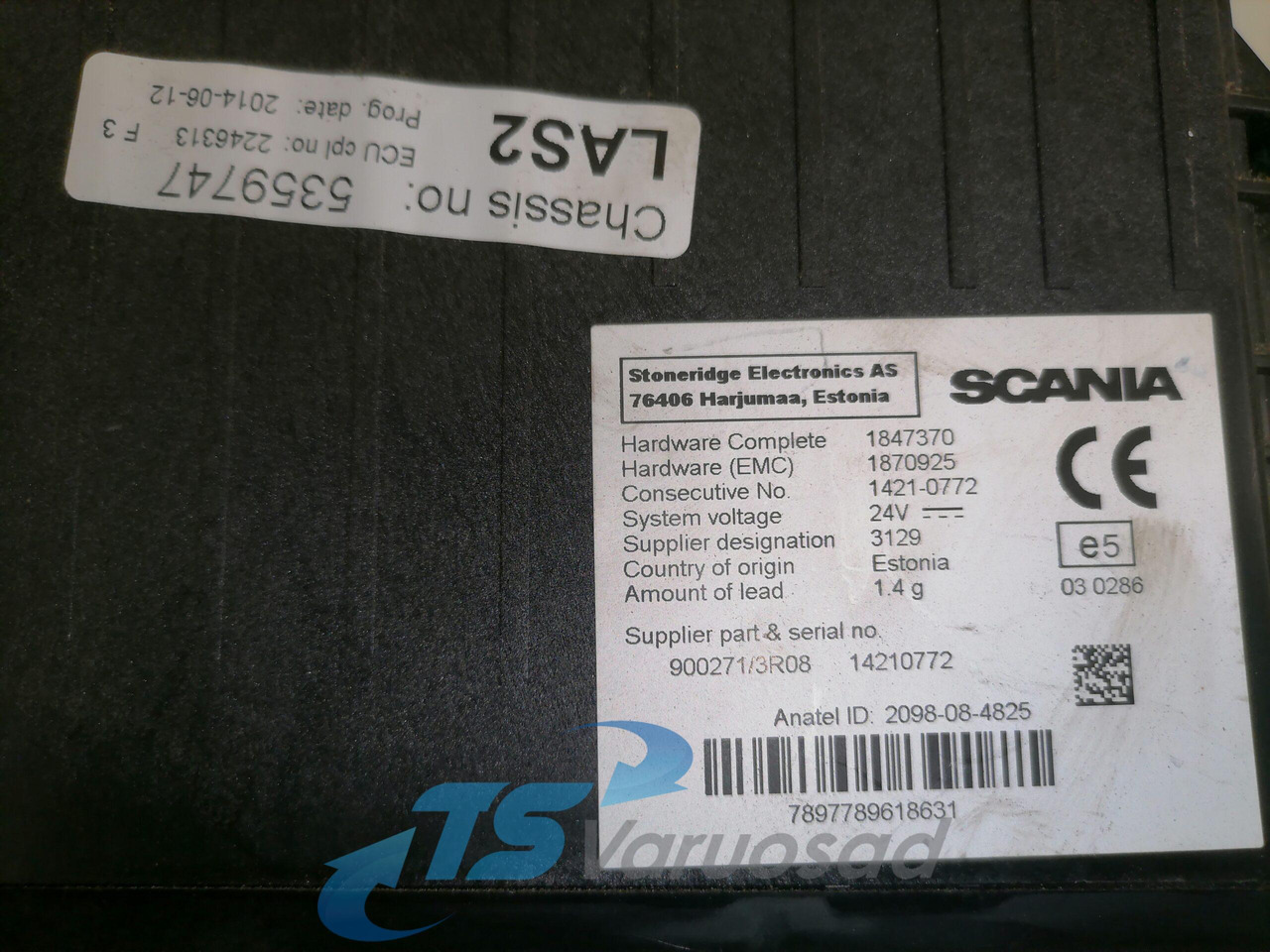 Scania Ecu, LAS 1847370 - ECU for Truck: picture 4 Scania Ecu, LAS 1847370 - ECU for Truck: picture 4