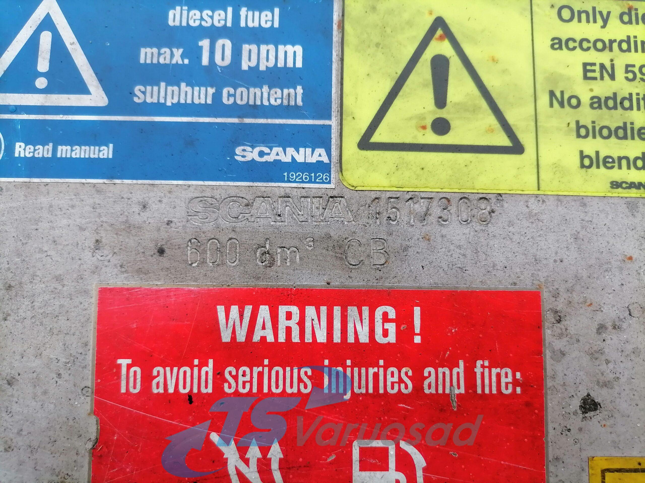 Scania Kütusepaak 600L 1517308 - Fuel tank for Truck: picture 4 Scania Kütusepaak 600L 1517308 - Fuel tank for Truck: picture 4