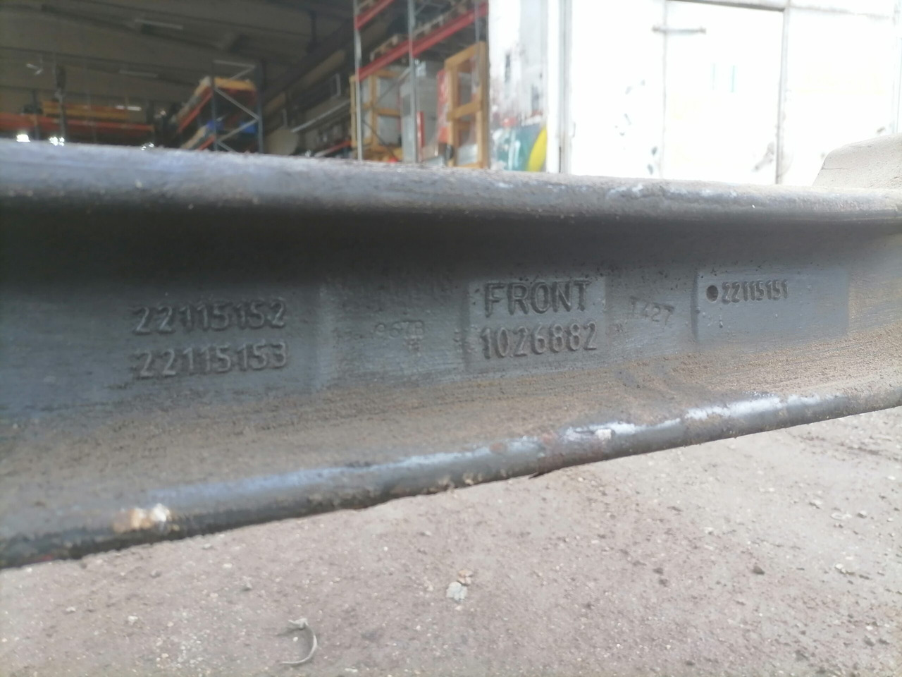 Front axle for Truck Volvo First axel housing 1026882: picture 6