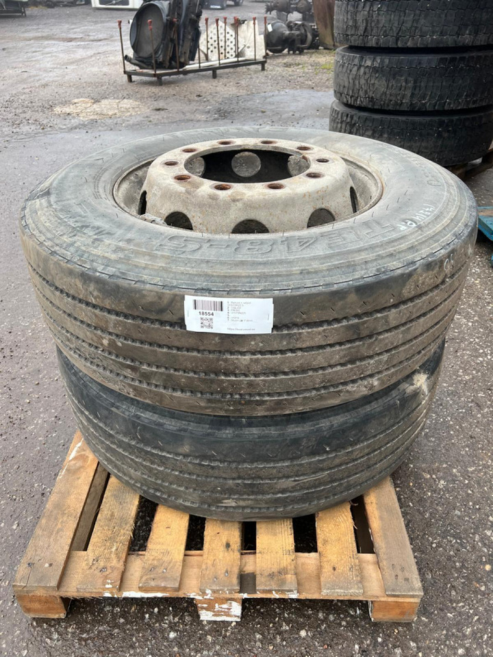 Volvo Rehvid + veljed 315/70R22.5 31570R225 - Wheels and tires for Truck: picture 1 Volvo Rehvid + veljed 315/70R22.5 31570R225 - Wheels and tires for Truck: picture 1