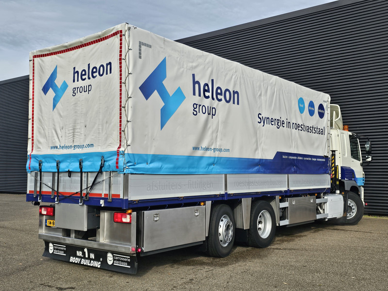 Crane truck DAF CF 330 6x2 / PALFINGER CRANE / KRAN / CURTAIN: picture 12