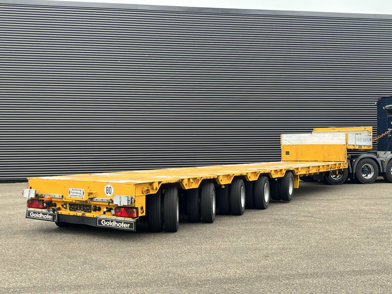 Goldhofer STZ-L 5-50/80 A / 5 X STEERING / EXTENDABLE / - Low loader semi-trailer: picture 5 Goldhofer STZ-L 5-50/80 A / 5 X STEERING / EXTENDABLE / - Low loader semi-trailer: picture 5