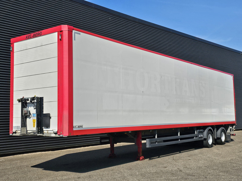 KEL-BERG LAADKLEP / STUUR AS / LIFT AS / KOFFER - Closed box semi-trailer: picture 1 KEL-BERG LAADKLEP / STUUR AS / LIFT AS / KOFFER - Closed box semi-trailer: picture 1