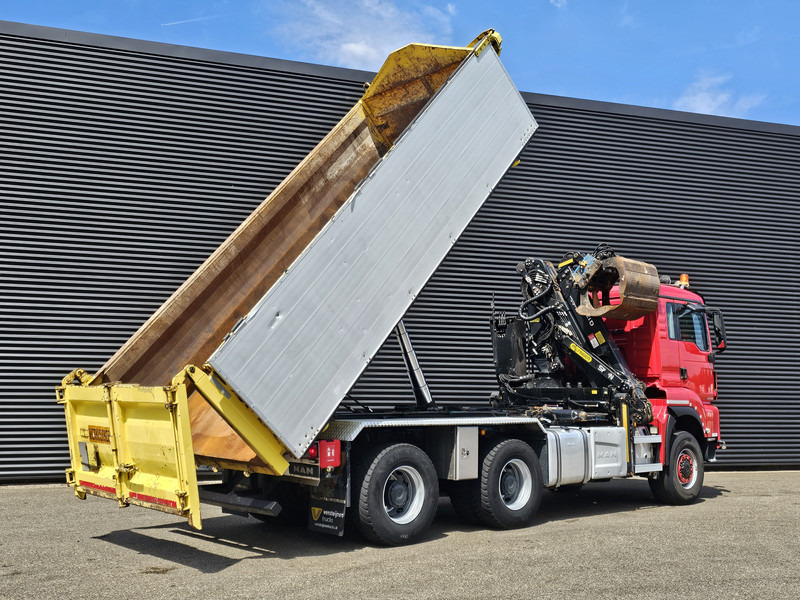 MAN TGS 33.480 6x6 / PALFINGER Z CRANE / 2 SIDE TIPPER leasing MAN TGS 33.480 6x6 / PALFINGER Z CRANE / 2 SIDE TIPPER: picture 6