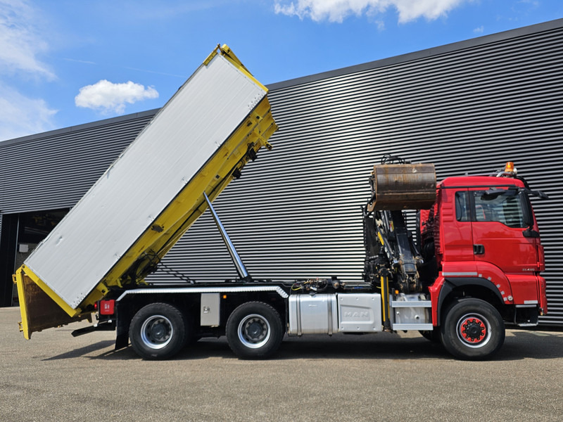 MAN TGS 33.480 6x6 / PALFINGER Z CRANE / 2 SIDE TIPPER leasing MAN TGS 33.480 6x6 / PALFINGER Z CRANE / 2 SIDE TIPPER: picture 8