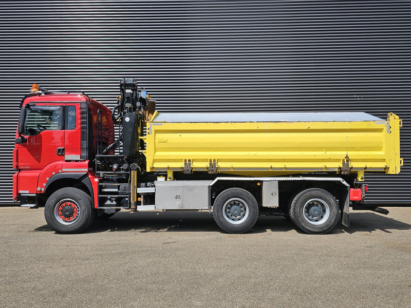 MAN TGS 33.480 6x6 / PALFINGER Z CRANE / 2 SIDE TIPPER leasing MAN TGS 33.480 6x6 / PALFINGER Z CRANE / 2 SIDE TIPPER: picture 9