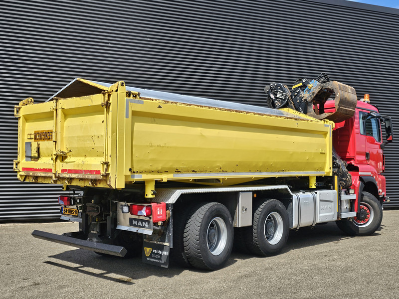 MAN TGS 33.480 6x6 / PALFINGER Z CRANE / 2 SIDE TIPPER leasing MAN TGS 33.480 6x6 / PALFINGER Z CRANE / 2 SIDE TIPPER: picture 10