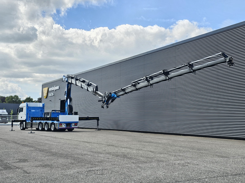 MAN TGX 35.480 8x4-4 / HMF 85 t/m + JIB / WINCH - Dropside/ Flatbed truck, Crane truck: picture 3 MAN TGX 35.480 8x4-4 / HMF 85 t/m + JIB / WINCH - Dropside/ Flatbed truck, Crane truck: picture 3