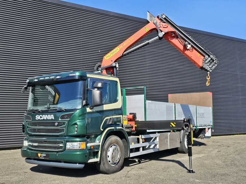 Scania P320 4x2 / PALFINGER PK14002 / CRANE/KRAN - Dropside/ Flatbed truck, Crane truck: picture 4 Scania P320 4x2 / PALFINGER PK14002 / CRANE/KRAN - Dropside/ Flatbed truck, Crane truck: picture 4