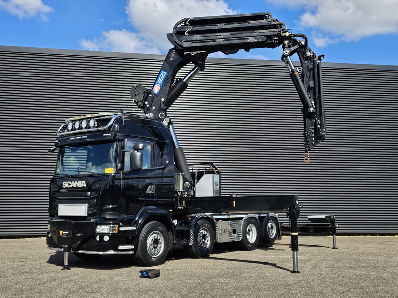 Scania R490 / 8x2 / HMF 85 TM CRANE / WINCH / JIB - Crane truck: picture 3 Scania R490 / 8x2 / HMF 85 TM CRANE / WINCH / JIB - Crane truck: picture 3