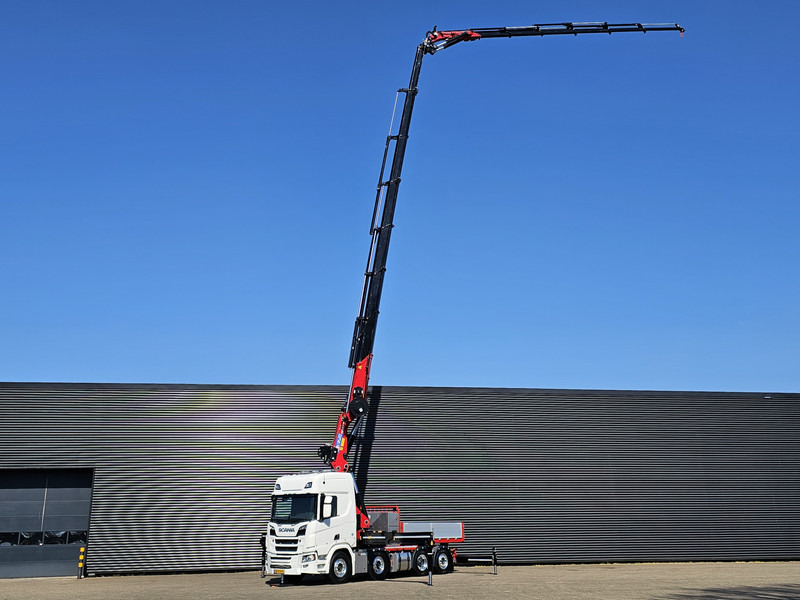 Scania R590 8x2*6 HMF 9520 + JiB + WINCH / TRACTOR / - Tractor unit: picture 4 Scania R590 8x2*6 HMF 9520 + JiB + WINCH / TRACTOR / - Tractor unit: picture 4