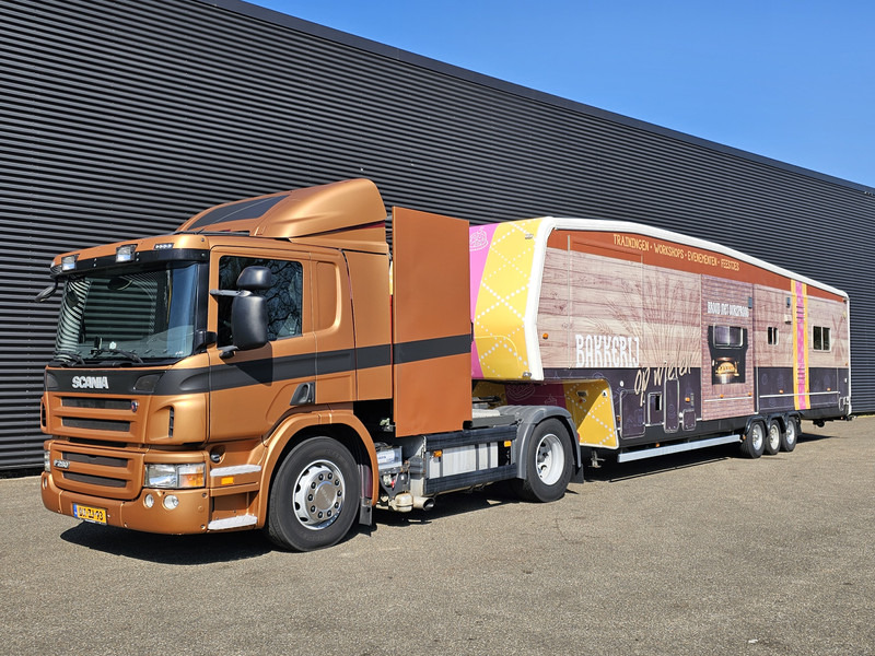 Scania P 280 + trailer - 2 X SLIDE OUT / CAMPER / WOHNMOBIL - Truck: picture 3 Scania P 280 + trailer - 2 X SLIDE OUT / CAMPER / WOHNMOBIL - Truck: picture 3