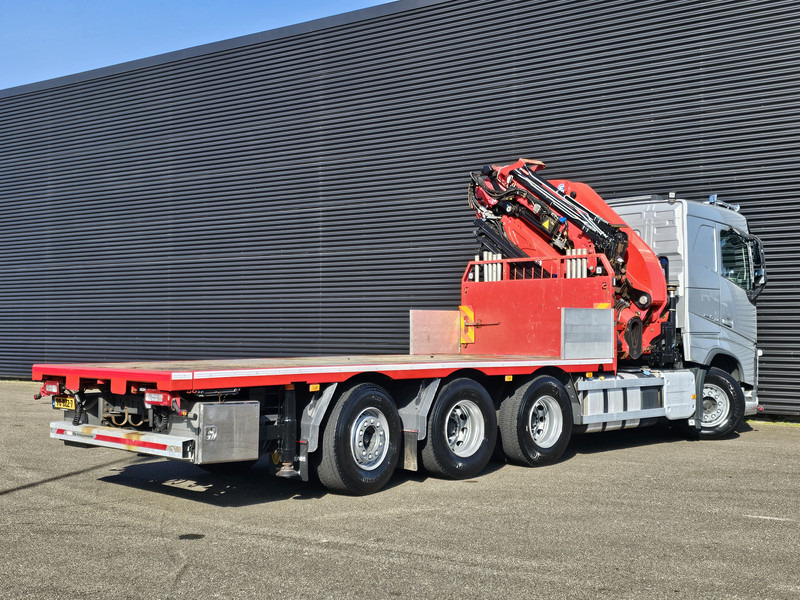 Dropside/ Flatbed truck, Crane truck Volvo FH540 / EFFER 525S / JIB 4S-HD / 8x4/4: picture 7