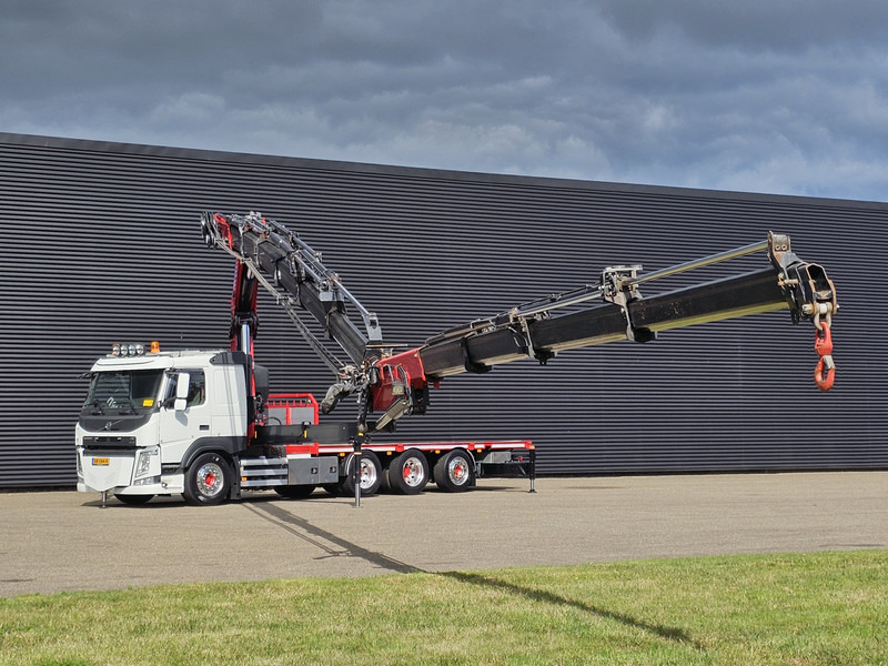 Volvo FM 500 8x4*4 / HMF 5020 K6 + JIB K4 / CRANE - KRAN - Dropside/ Flatbed truck, Crane truck: picture 3 Volvo FM 500 8x4*4 / HMF 5020 K6 + JIB K4 / CRANE - KRAN - Dropside/ Flatbed truck, Crane truck: picture 3
