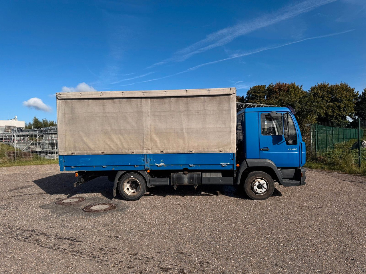 Curtain side van MAN 8.140 4X2 Pritsche Plane Original Km: picture 10 Curtain side van MAN 8.140 4X2 Pritsche Plane Original Km: picture 10