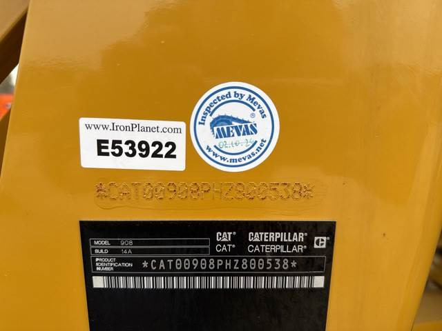CAT 908 - Wheel loader: picture 5 CAT 908 - Wheel loader: picture 5