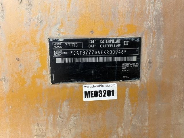 CAT 777D - Rigid dumper/ Rock truck: picture 5 CAT 777D - Rigid dumper/ Rock truck: picture 5