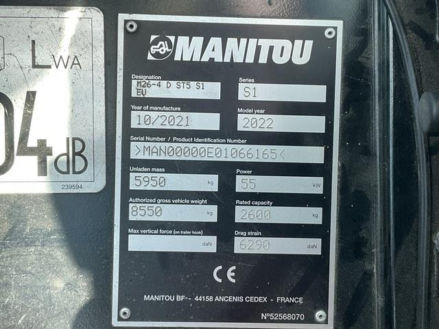 Manitou M26-4 - Rough terrain forklift: picture 5 Manitou M26-4 - Rough terrain forklift: picture 5