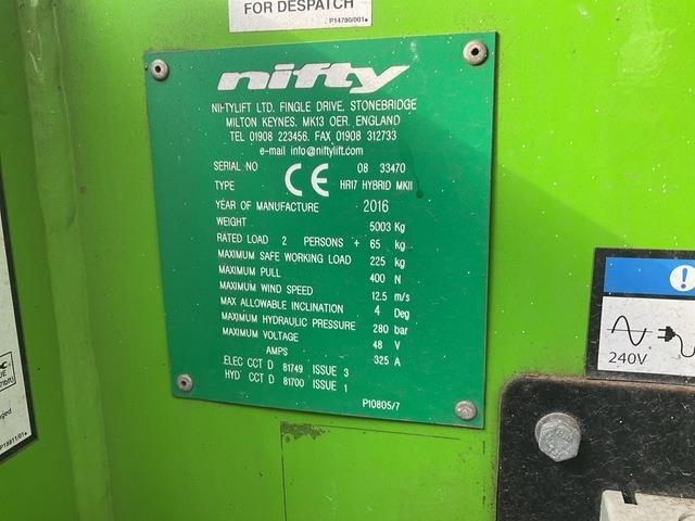 Niftylift HR17 - Articulated boom: picture 5 Niftylift HR17 - Articulated boom: picture 5