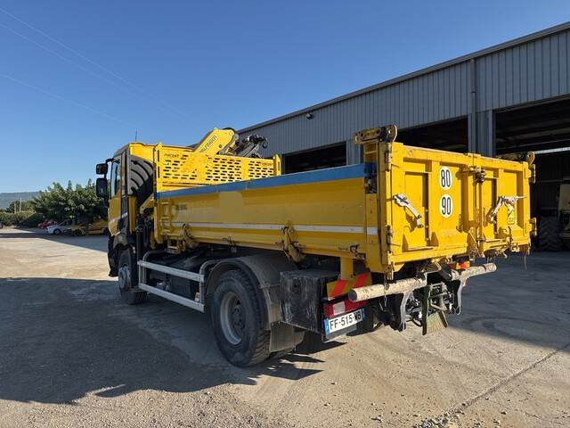 Renault C380 - Tipper, Crane truck: picture 2 Renault C380 - Tipper, Crane truck: picture 2