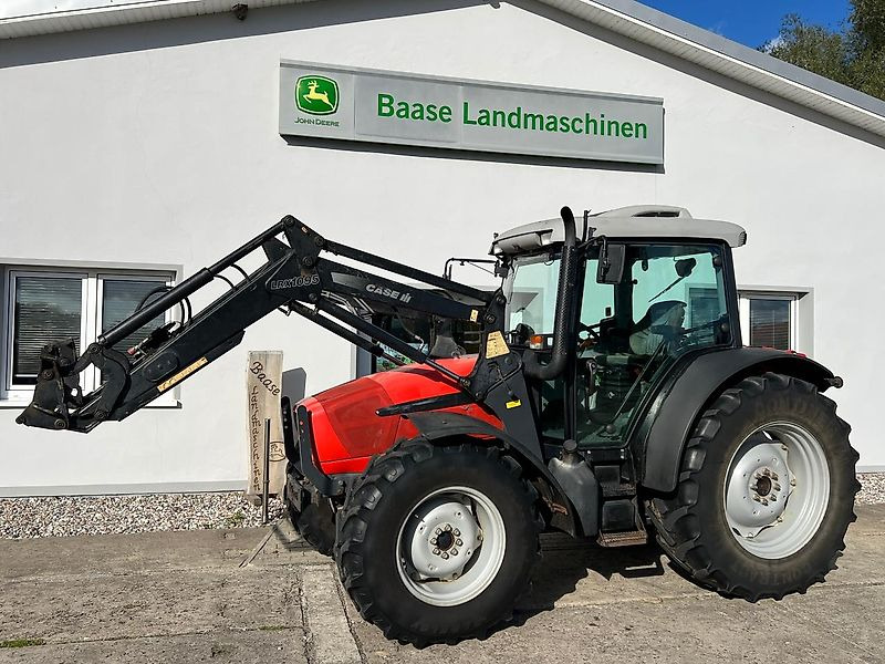 SAME Explorer 3 100 + Frontlader Case LRX 1095 - Farm tractor: picture 1 SAME Explorer 3 100 + Frontlader Case LRX 1095 - Farm tractor: picture 1