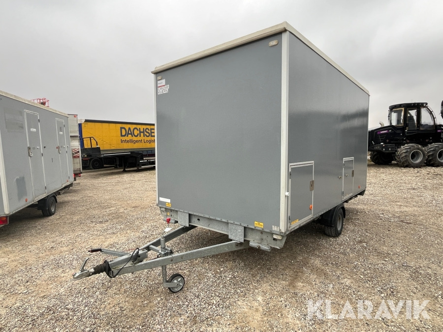 Letvogn med dobbelt toilet og bad Scanvogn 1000 kg - Construction container: picture 1 Letvogn med dobbelt toilet og bad Scanvogn 1000 kg - Construction container: picture 1
