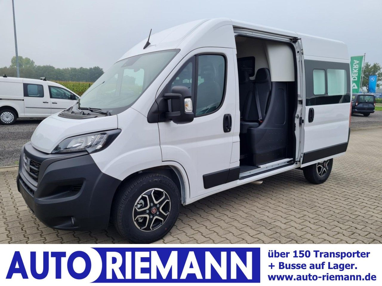Fiat Ducato 35 Kasten Doka 7-Sitze 2x Schiebetür Maxi - Panel van, Combi van: picture 1 Fiat Ducato 35 Kasten Doka 7-Sitze 2x Schiebetür Maxi - Panel van, Combi van: picture 1
