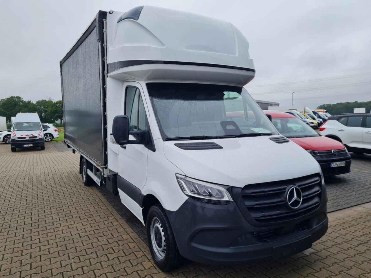 Mercedes-Benz Sprinter 317 Cdi Pritsche Plane Schlafkab. AHK L - Curtain side van: picture 2 Mercedes-Benz Sprinter 317 Cdi Pritsche Plane Schlafkab. AHK L - Curtain side van: picture 2