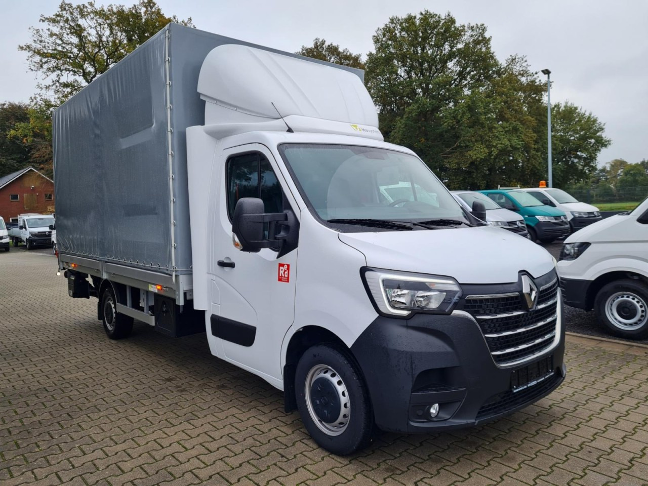 Renault Master 35 Pritsche Schiebe Plane LBW LUFTFEDERUNG - Curtain side van: picture 4 Renault Master 35 Pritsche Schiebe Plane LBW LUFTFEDERUNG - Curtain side van: picture 4
