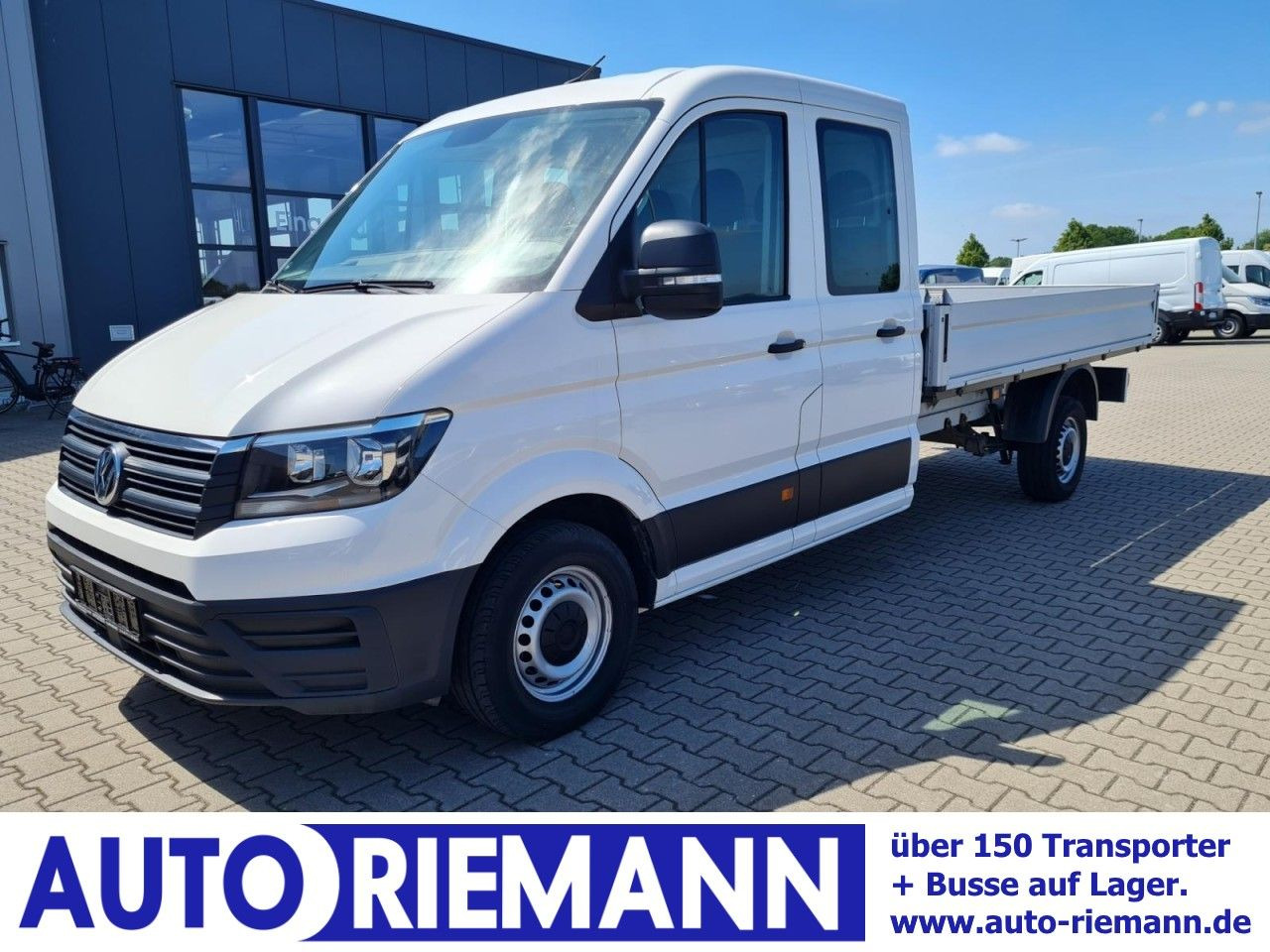 Volkswagen Crafter 35 Doka TDI Lang AHK KLIMA - Flatbed van, Combi van: picture 1 Volkswagen Crafter 35 Doka TDI Lang AHK KLIMA - Flatbed van, Combi van: picture 1