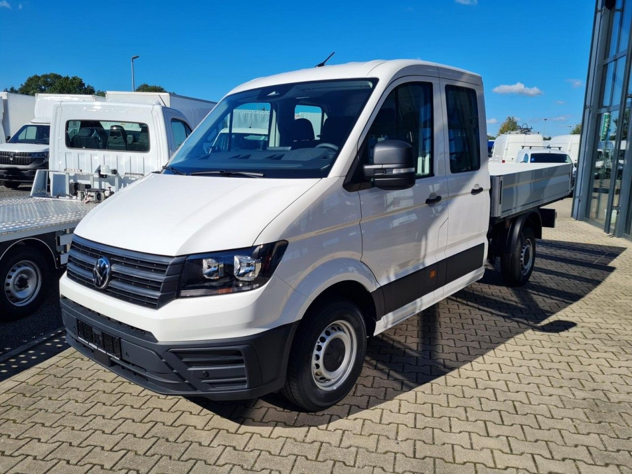 Volkswagen Crafter 35 Doka TDI Pritsche MR KLIMA TEMPOMAT - Flatbed van, Combi van: picture 3 Volkswagen Crafter 35 Doka TDI Pritsche MR KLIMA TEMPOMAT - Flatbed van, Combi van: picture 3