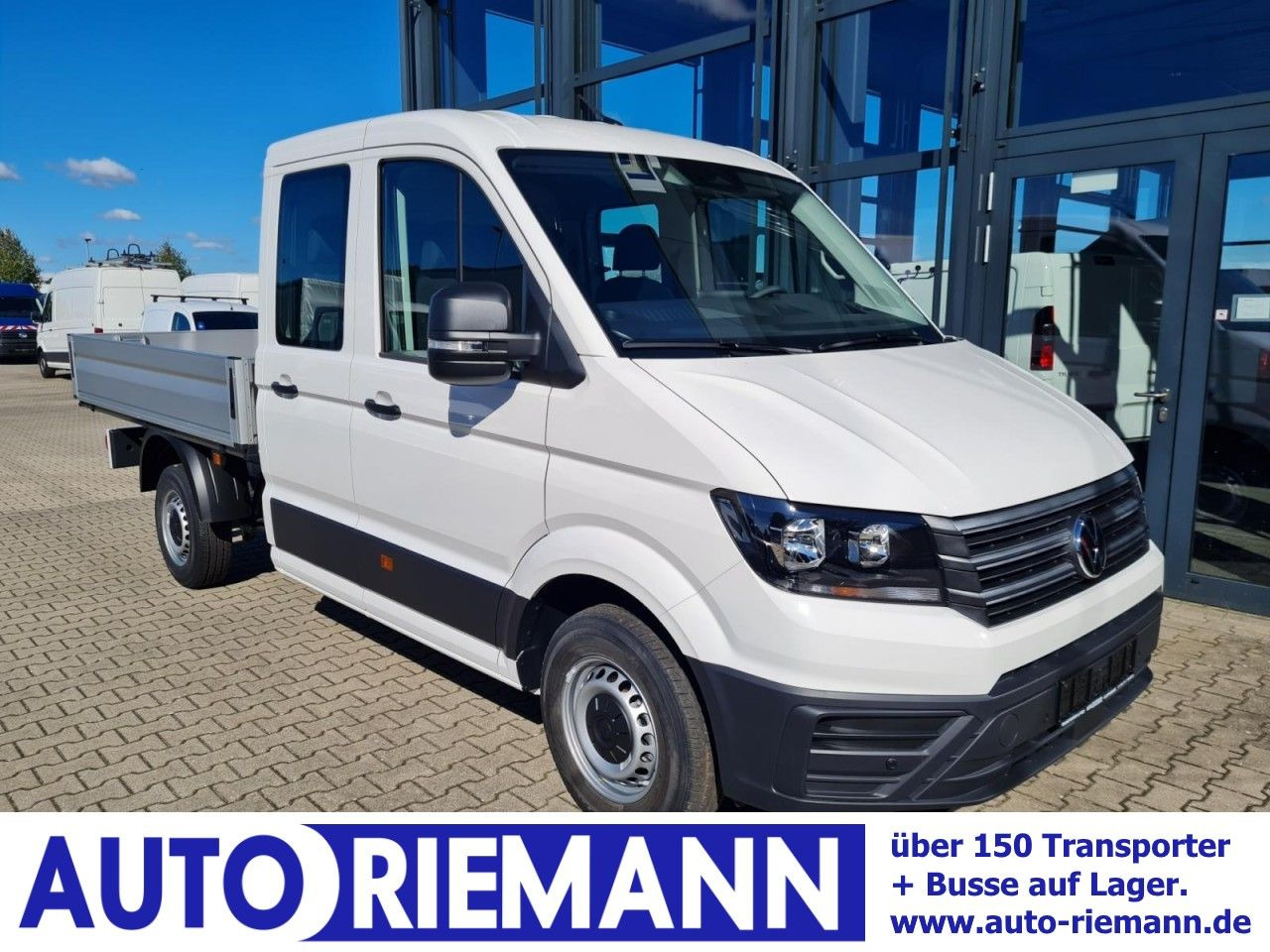 Volkswagen Crafter 35 Doka TDI Pritsche MR KLIMA TEMPOMAT - Flatbed van, Combi van: picture 1 Volkswagen Crafter 35 Doka TDI Pritsche MR KLIMA TEMPOMAT - Flatbed van, Combi van: picture 1