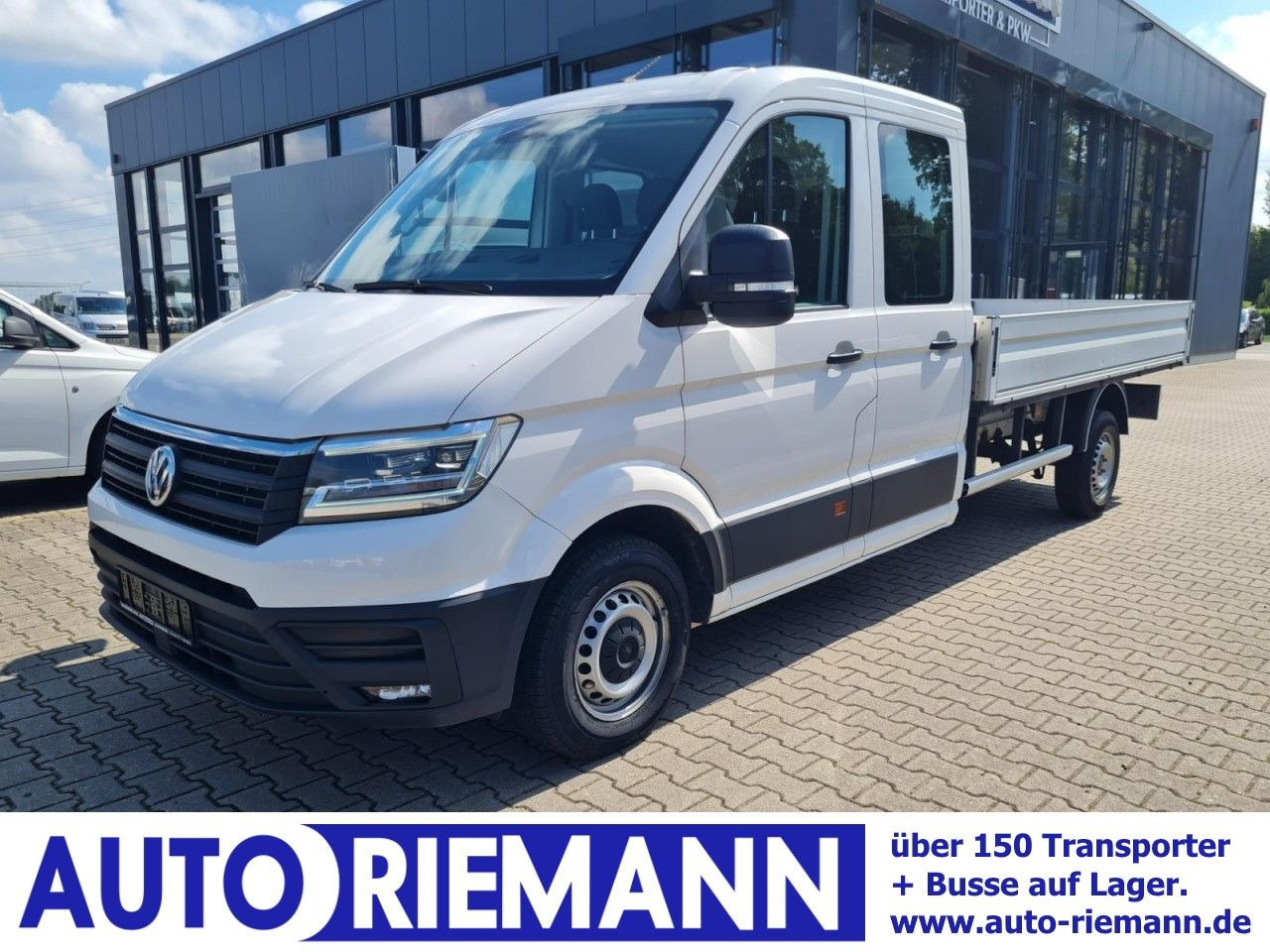 Volkswagen Crafter 35 Doka TDI lang LED KLIMA - Flatbed van, Combi van: picture 1 Volkswagen Crafter 35 Doka TDI lang LED KLIMA - Flatbed van, Combi van: picture 1