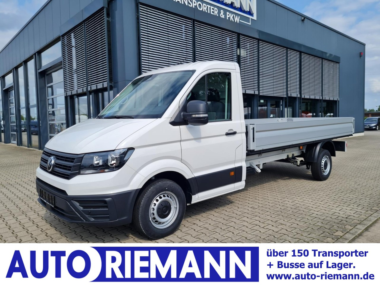 Volkswagen Crafter 35 Pritsche L4 lang KLIMA NAVI/APP TEMPOMAT - Flatbed van: picture 1 Volkswagen Crafter 35 Pritsche L4 lang KLIMA NAVI/APP TEMPOMAT - Flatbed van: picture 1