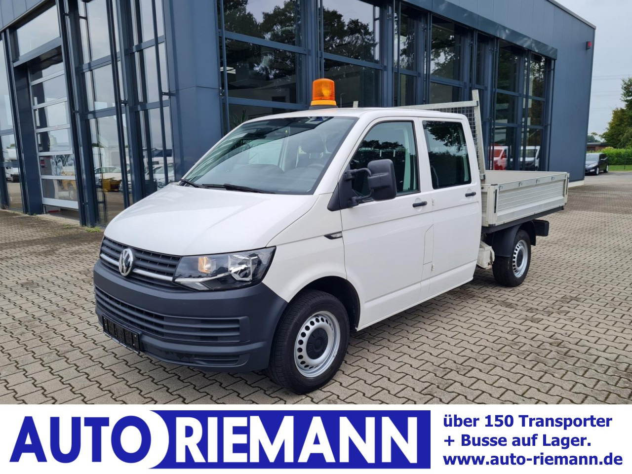 Volkswagen T6 Doka TDI LR AHK Leiterträger Klima STANDHEIZ - Flatbed van: picture 1 Volkswagen T6 Doka TDI LR AHK Leiterträger Klima STANDHEIZ - Flatbed van: picture 1