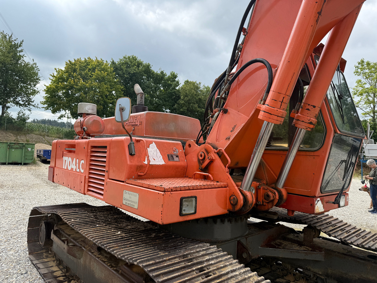 Excavator Atlas 1704 LC Kettenbagger: picture 12