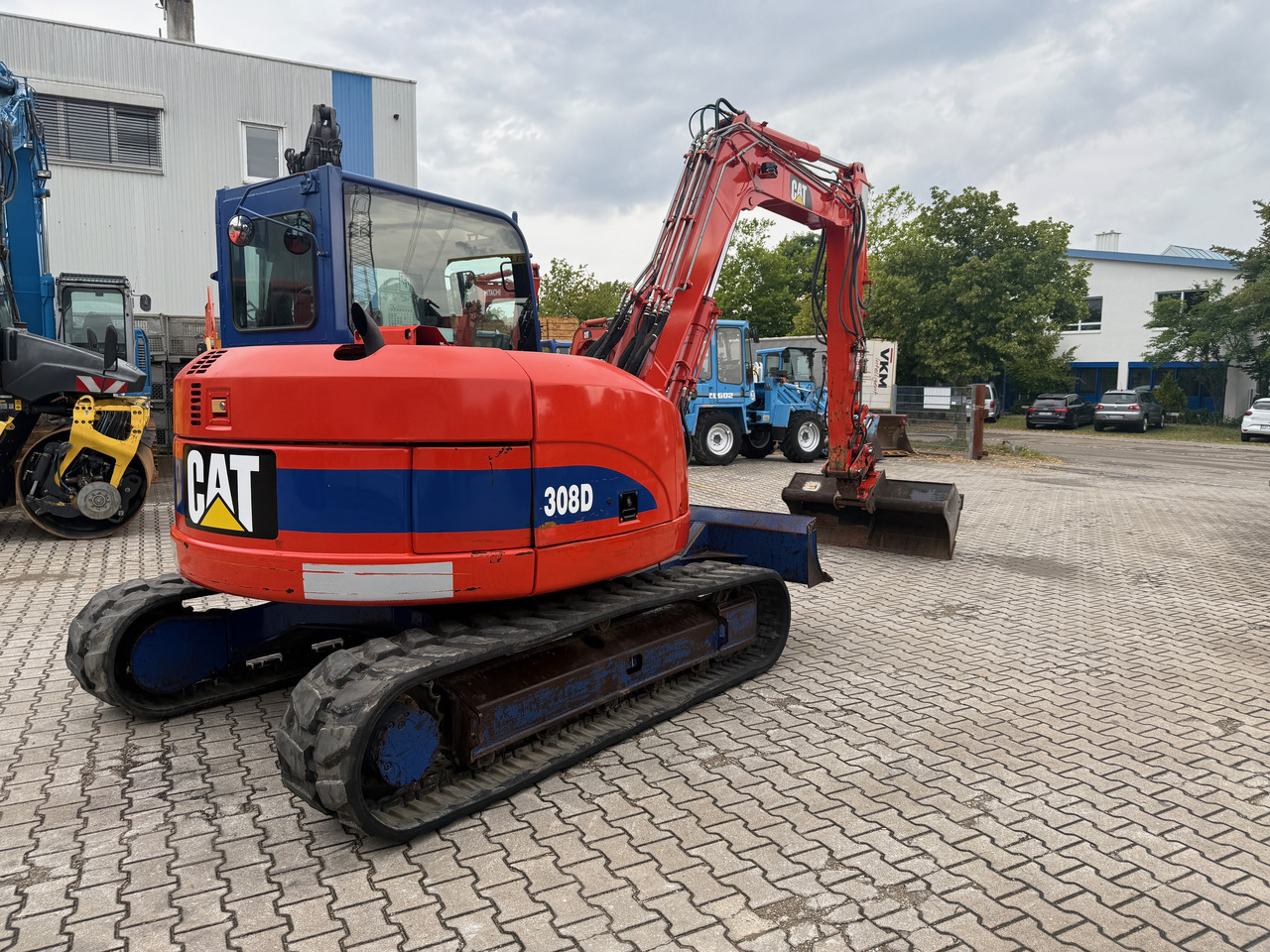 CAT 308D Nullheck Kompaktbagger Powertilt Klima - Excavator: picture 4 CAT 308D Nullheck Kompaktbagger Powertilt Klima - Excavator: picture 4