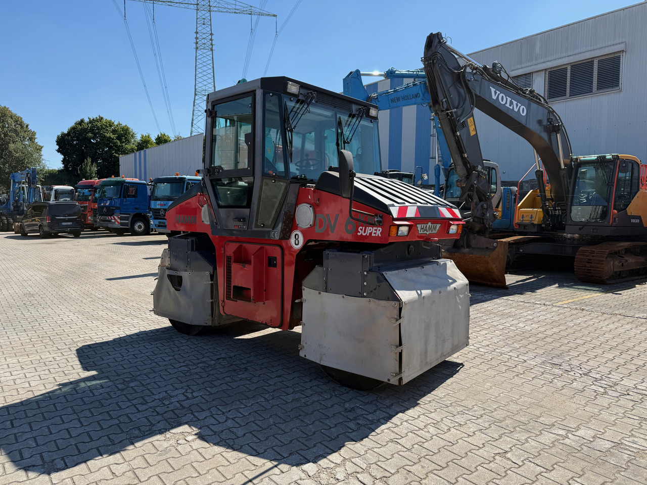 Hamm DV6 KK Gummiradwalze - Pneumatic roller: picture 3 Hamm DV6 KK Gummiradwalze - Pneumatic roller: picture 3