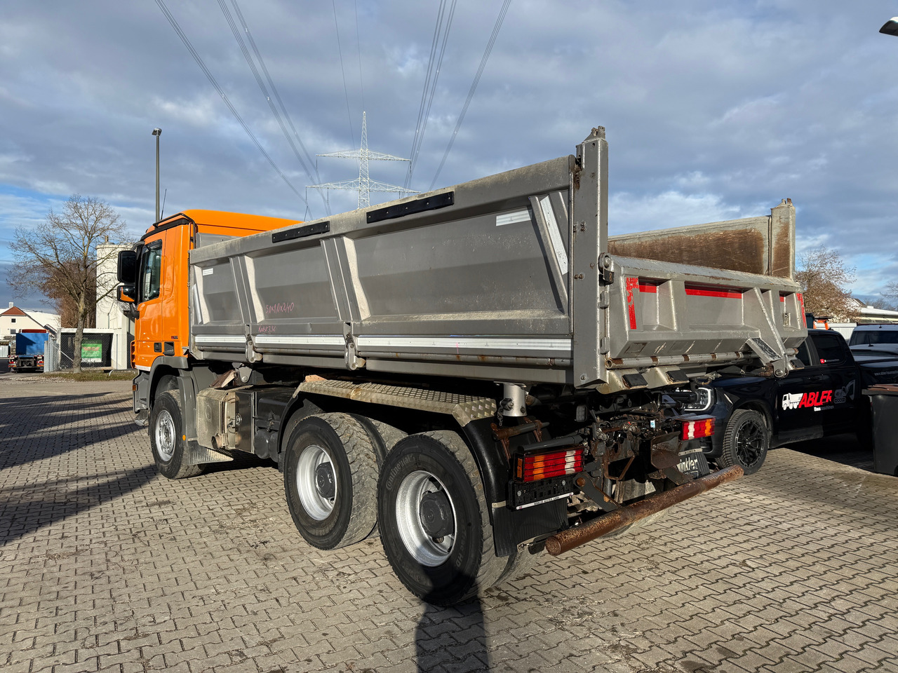 Tipper Mercedes-Benz 2646 Actros MP3 3-Seiten Kipper mit Bordmatic: picture 5