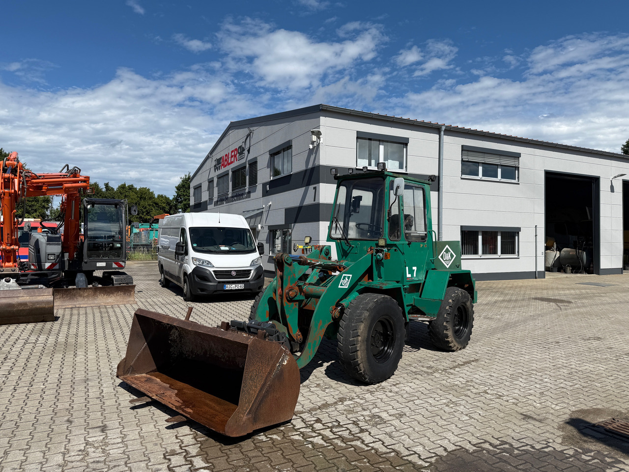 O&K L7 Radlader Gabel+Schaufel - Wheel loader: picture 2 O&K L7 Radlader Gabel+Schaufel - Wheel loader: picture 2