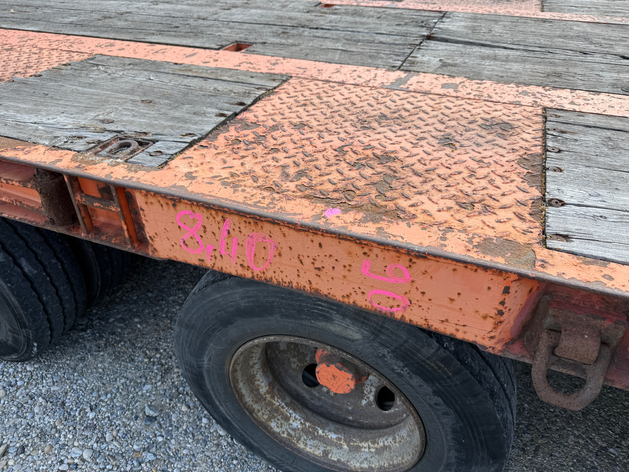 Low loader trailer Reisch RPTS 35/24 Tieflader Auflieger: picture 18