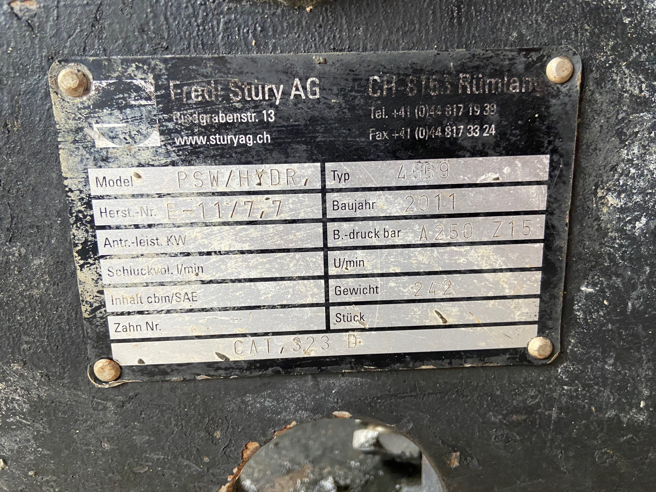 Schnellwechsler Fredi Stury PSW/HYDR Tsp 4569 - Quick coupler: picture 5 Schnellwechsler Fredi Stury PSW/HYDR Tsp 4569 - Quick coupler: picture 5