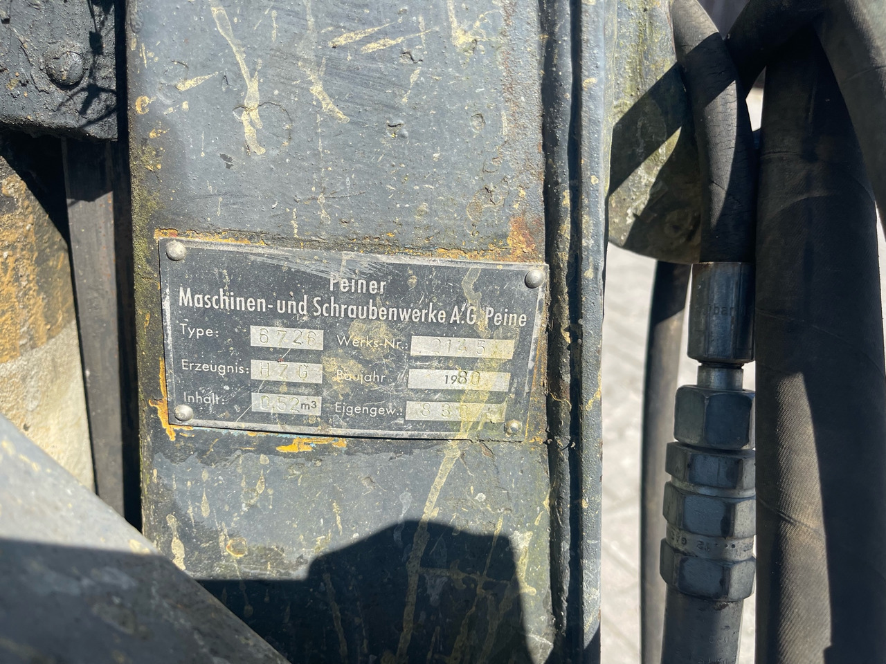 Clamshell bucket Zweischalengreifer 80cm 0,53m3: picture 10