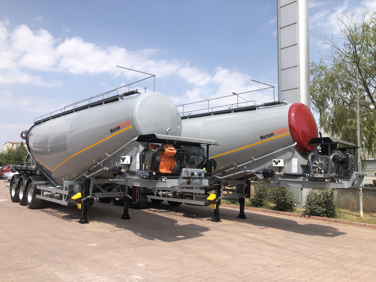 New Tank semi-trailer for transportation of cement NURSAN Cement Bulker: picture 10 New Tank semi-trailer for transportation of cement NURSAN Cement Bulker: picture 10