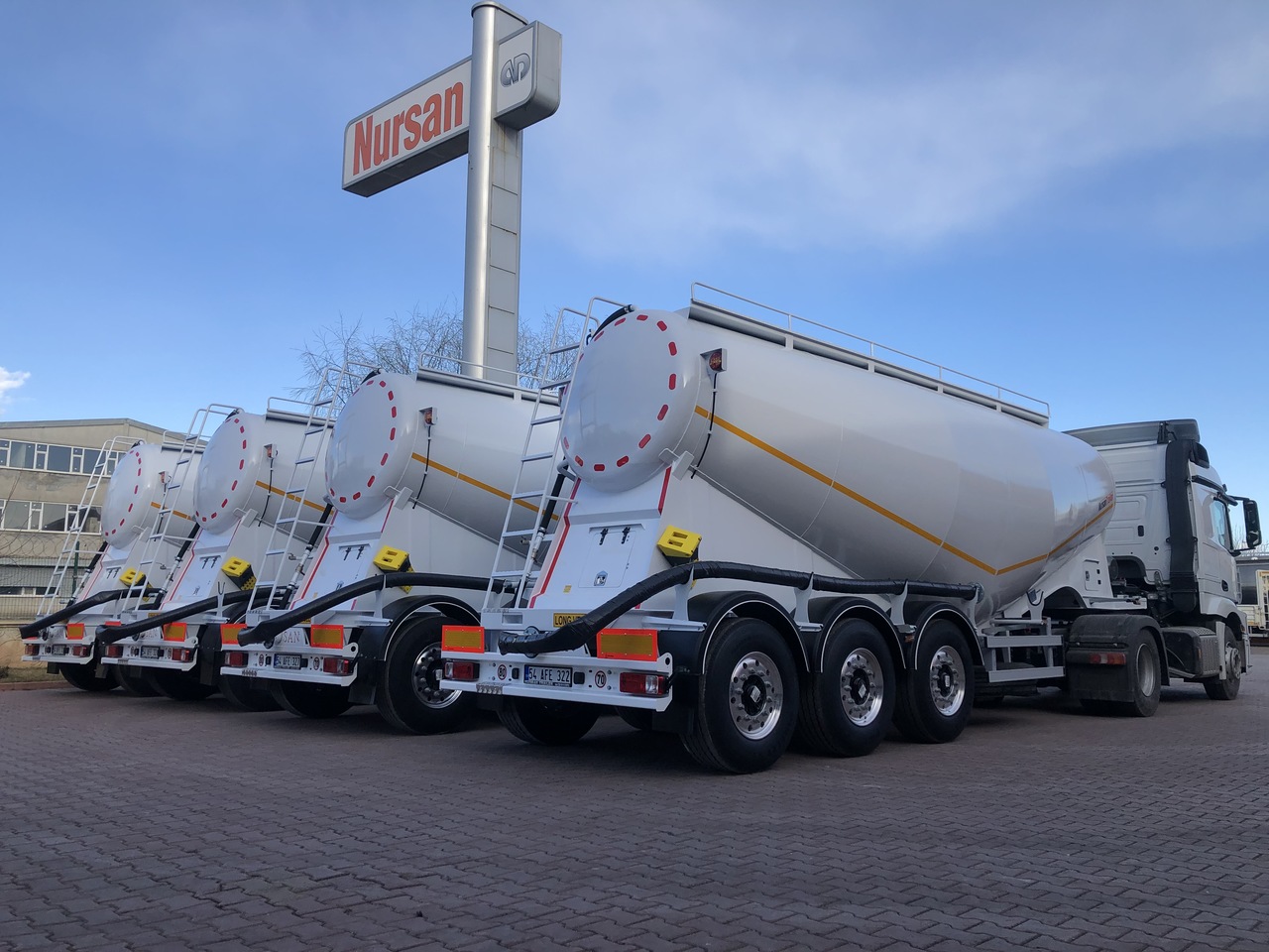 New Tank semi-trailer for transportation of cement NURSAN Cement Bulker: picture 16 New Tank semi-trailer for transportation of cement NURSAN Cement Bulker: picture 16
