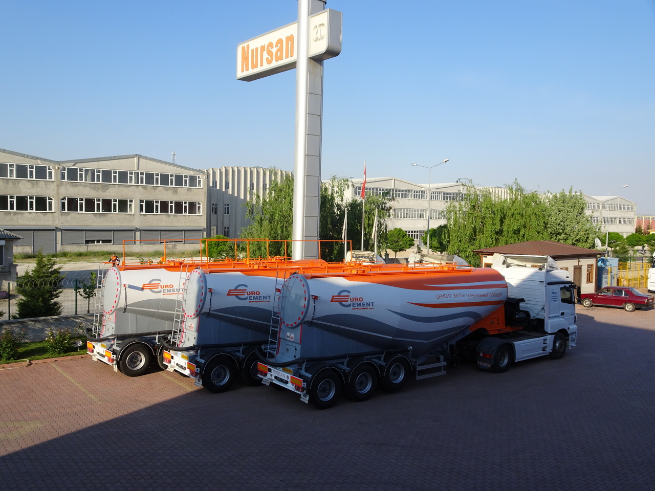 New Tank semi-trailer for transportation of cement NURSAN Cement Bulker: picture 14 New Tank semi-trailer for transportation of cement NURSAN Cement Bulker: picture 14