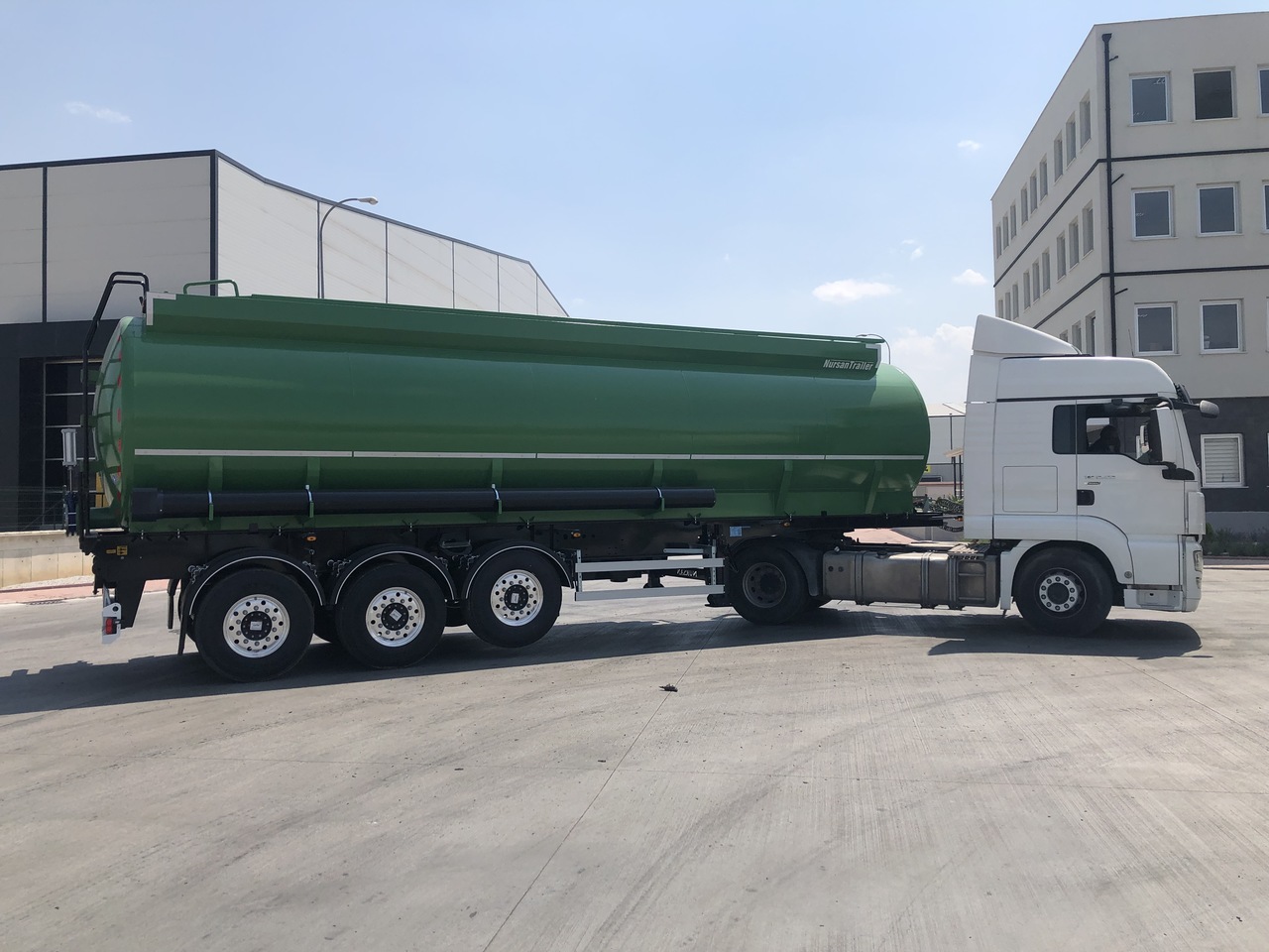 New Tank semi-trailer for transportation of chemicals NURSAN Slurry Tanker: picture 7